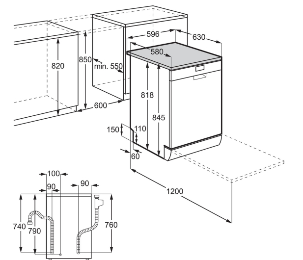 ELECTROLUX ESA47210SX 60cm 13kpl. AirDry - automatyczne otwieranie drzwi - 1166310 - zdjęcie 6